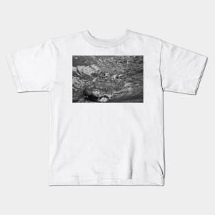 South Orange of Alligator black and white Kids T-Shirt